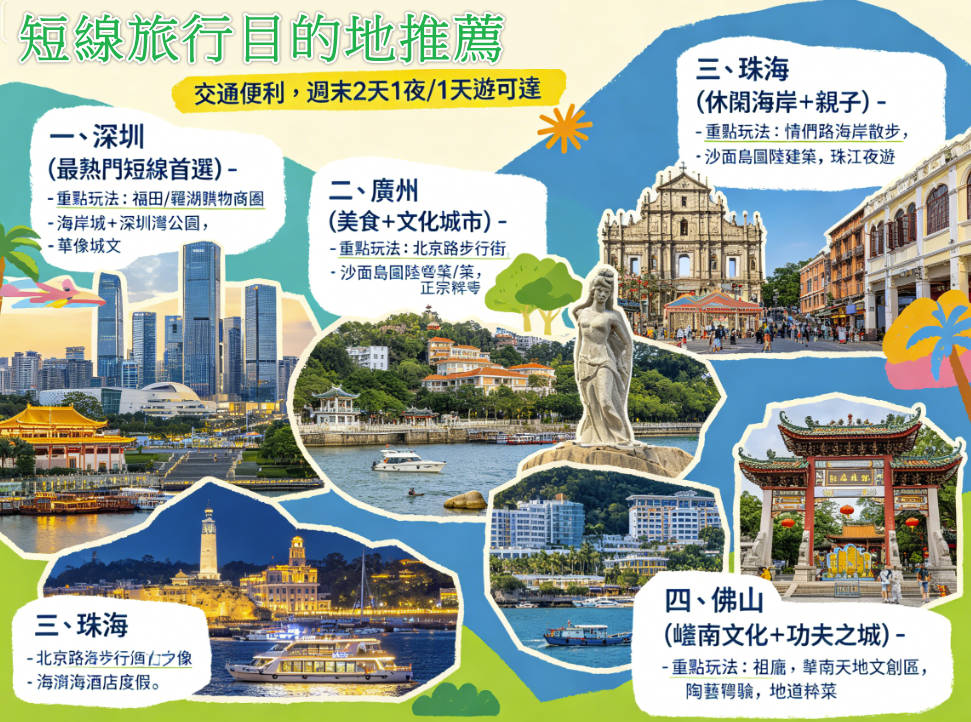 短線旅遊團邊間好