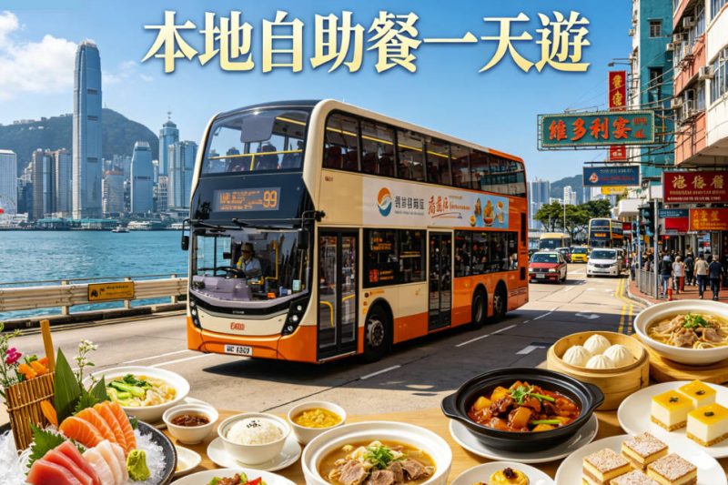 5大香港本地自助餐一天遊推薦｜2026旅行社特色&行程安排